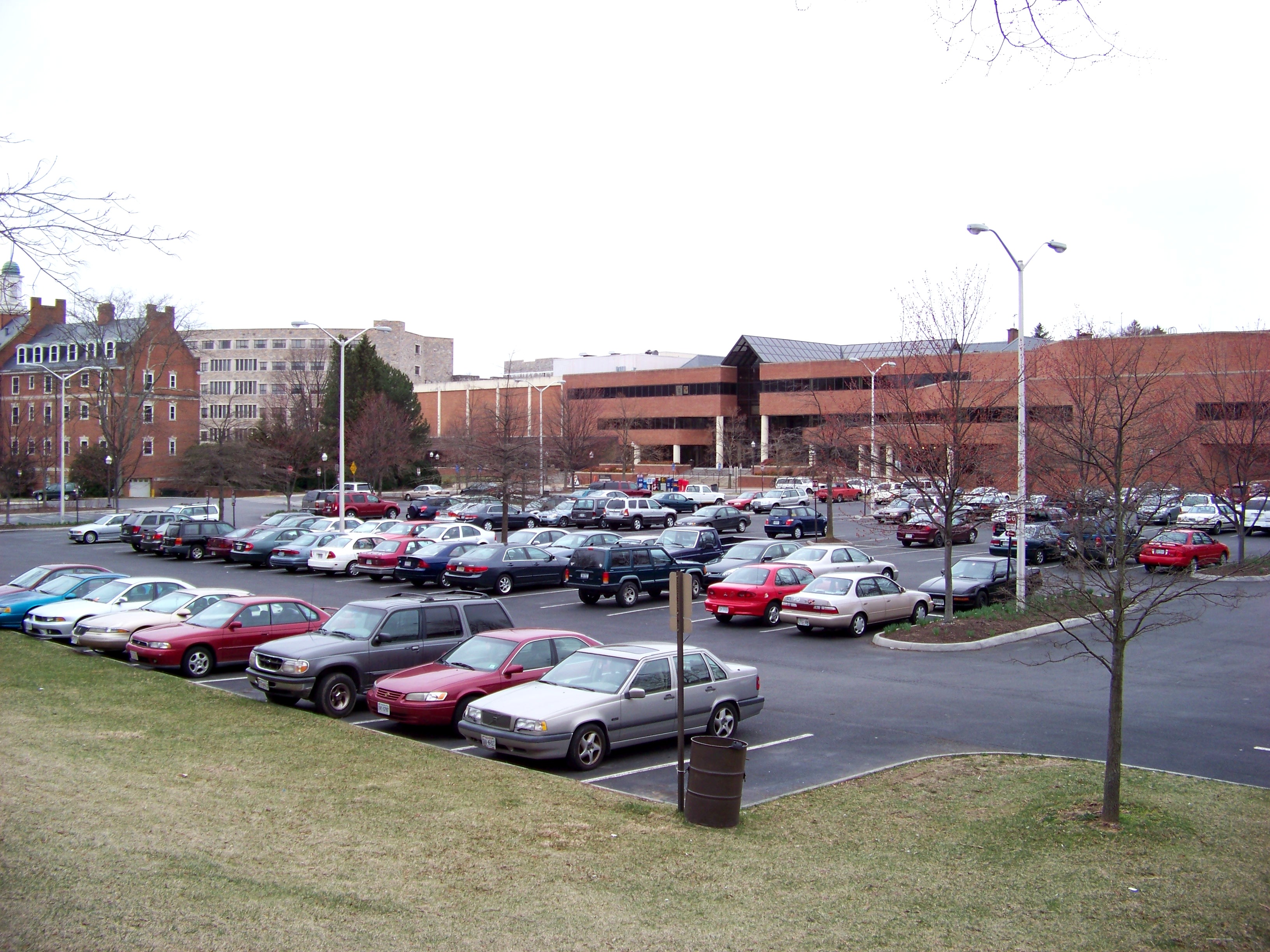Virginia Tech campus near Squires